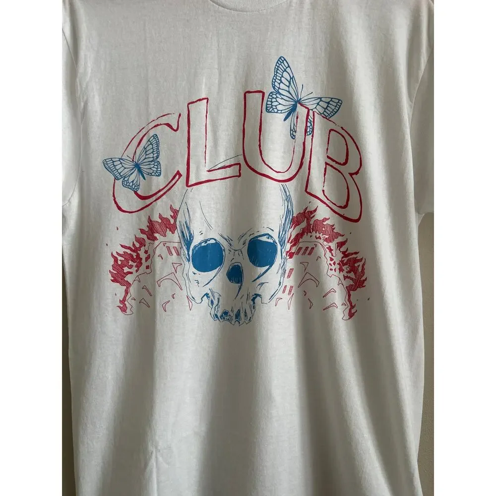 **🦋 999 Club Skull Tee - Juice WRLD Inspired (Size S)‎ 🦋**